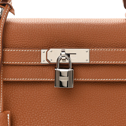 Hermes Togo Kelly Retourne 28 Gold 8 of 11