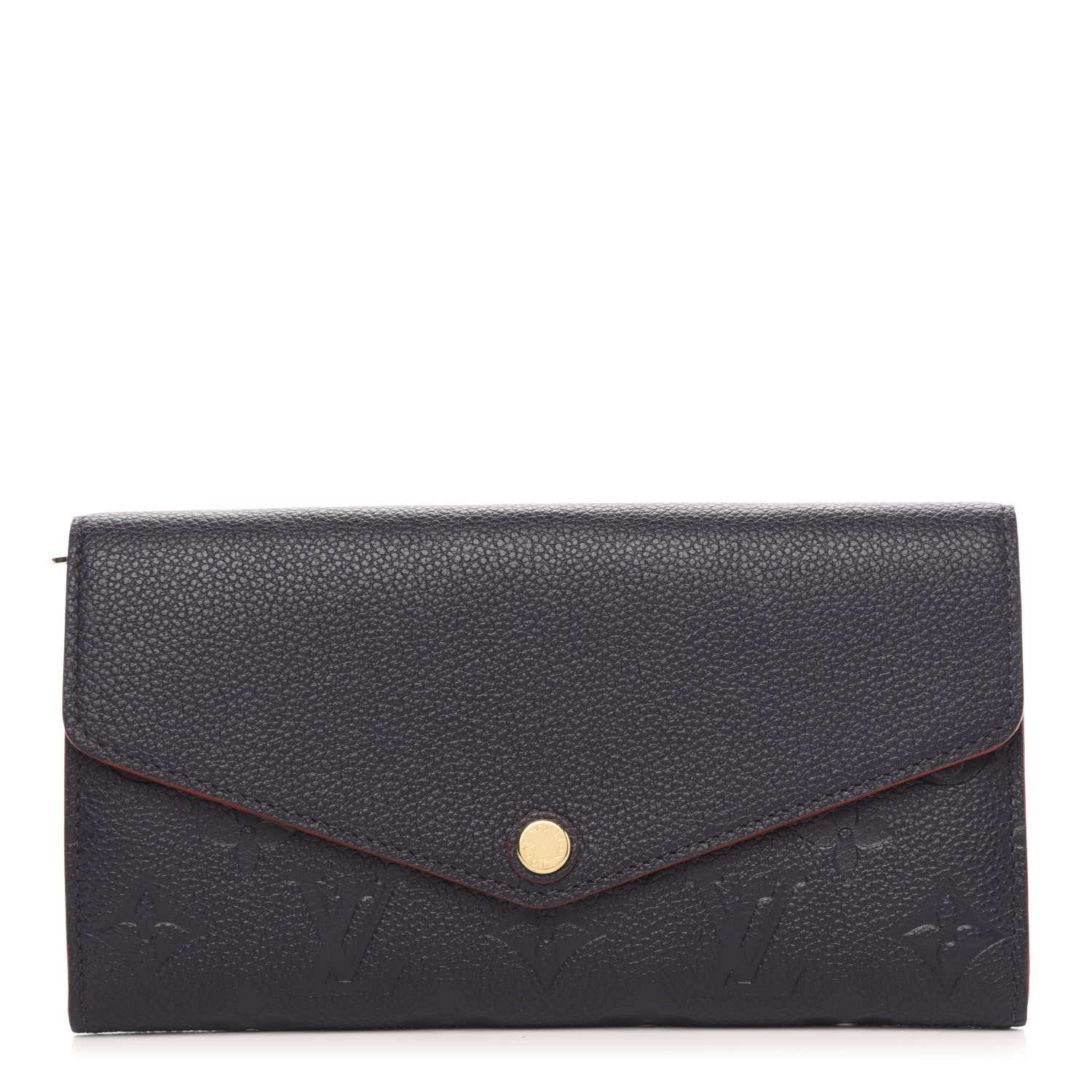 Louis Vuitton Empreinte Sarah Wallet NM Marine Rouge 1 of 8