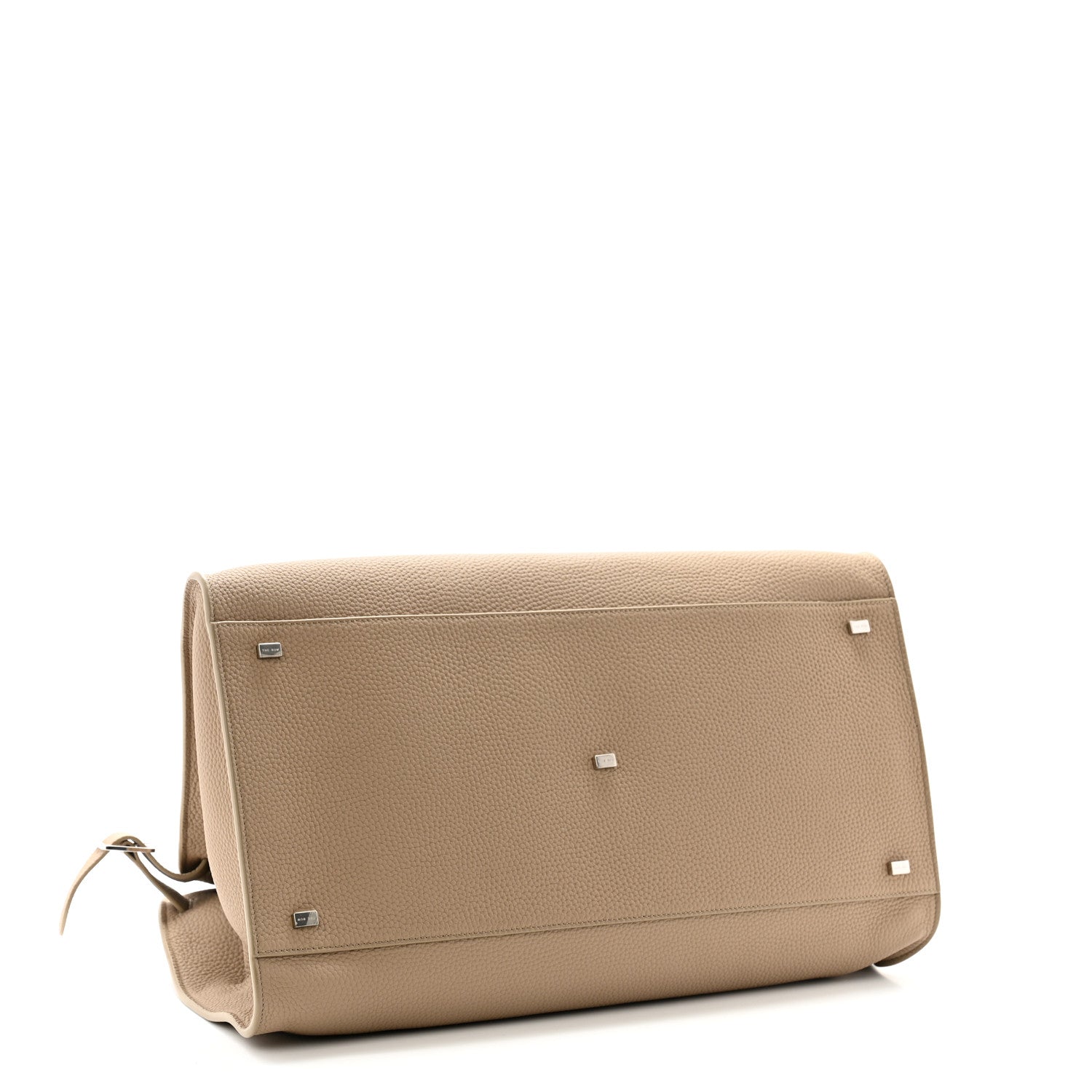 The Row Matte Grained Calfskin Soft Margaux 17 Dark Taupe 4 of 9