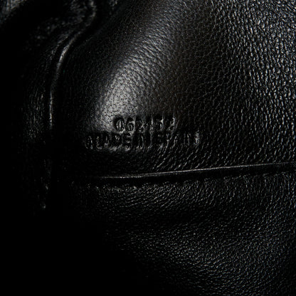 Loewe Nappa Lambskin Small Featherlight Puzzle Bag Black 7 of 11