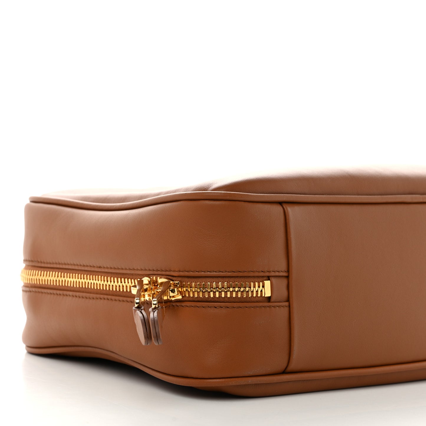 Soft Calf Softy Beau Top Handle Bag Cognac