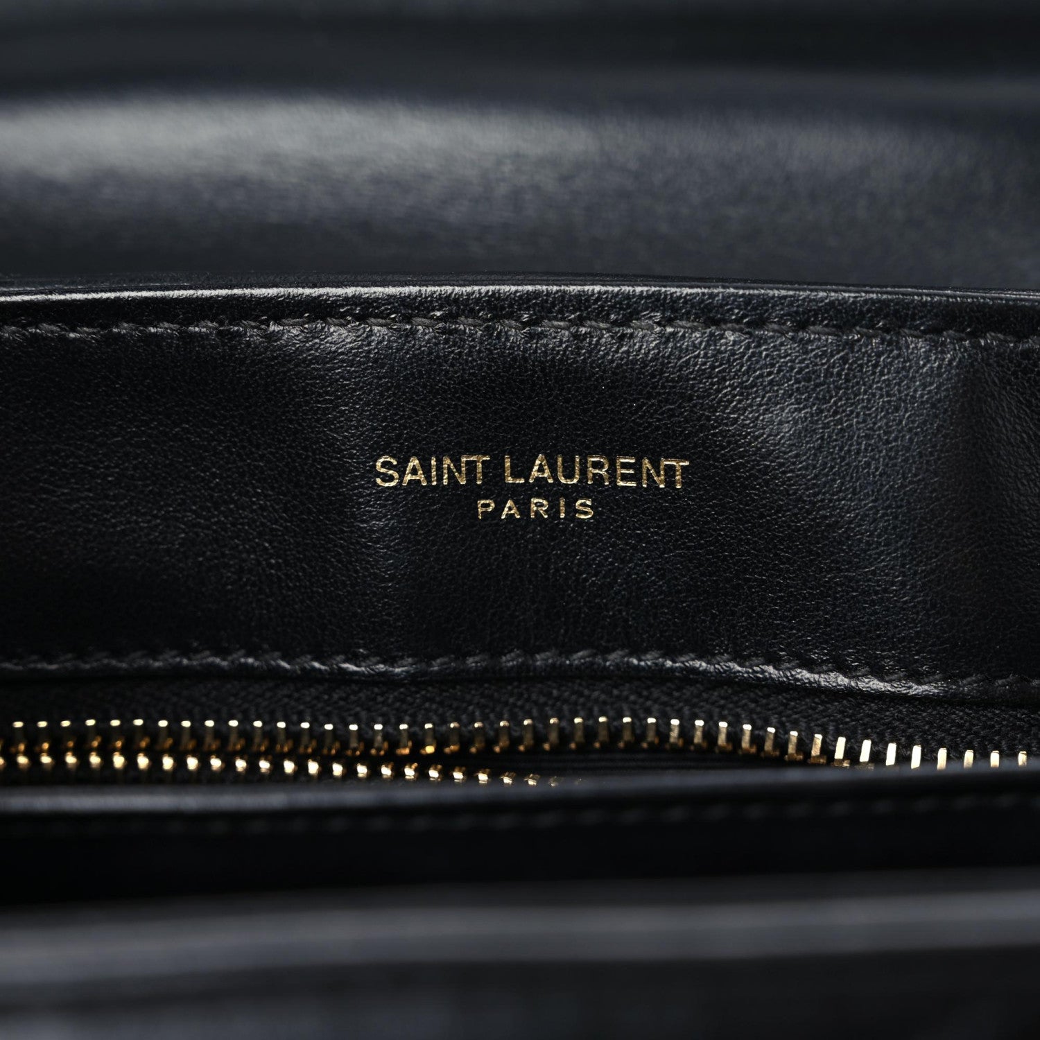 Saint Laurent Calfskin Y Quilted Monogram Toy Loulou Crossbody Bag Black 6 of 18