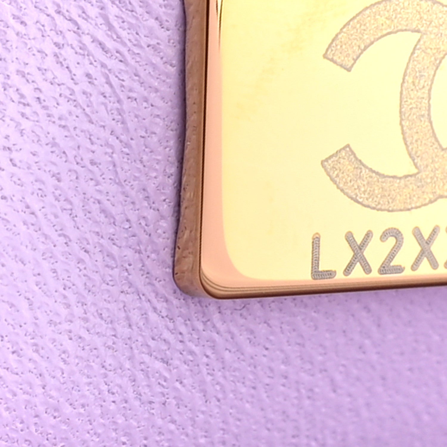 Chanel Lambskin Quilted Mini Top Handle Rectangular Flap Light Purple 6 of 9