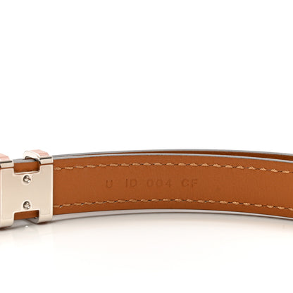Hermes Epsom 15mm Pop H Belt 80/32 Gold 5 of 6