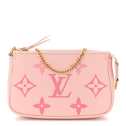 Louis Vuitton Empreinte Monogram Giant By The Pool Mini Pochette Accessories Bouton De Rose 1 of 11
