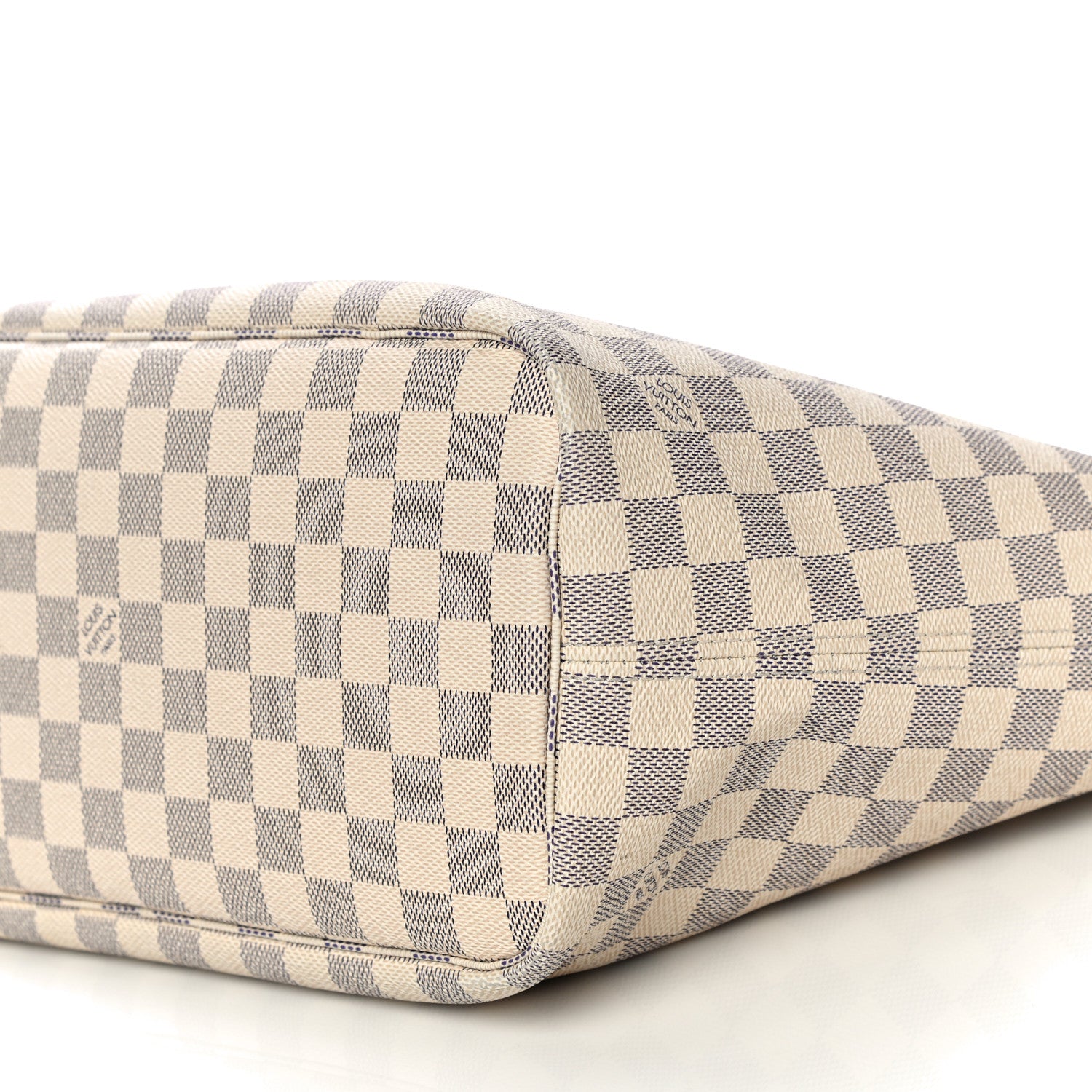 Louis Vuitton Damier Azur Neo Neverfull MM Rose Ballerine 9 of 16