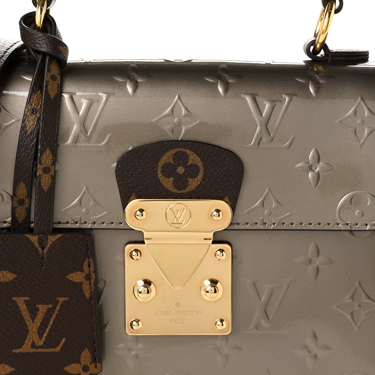 Vernis Epi Monogram Spring Street Champagne Metallise