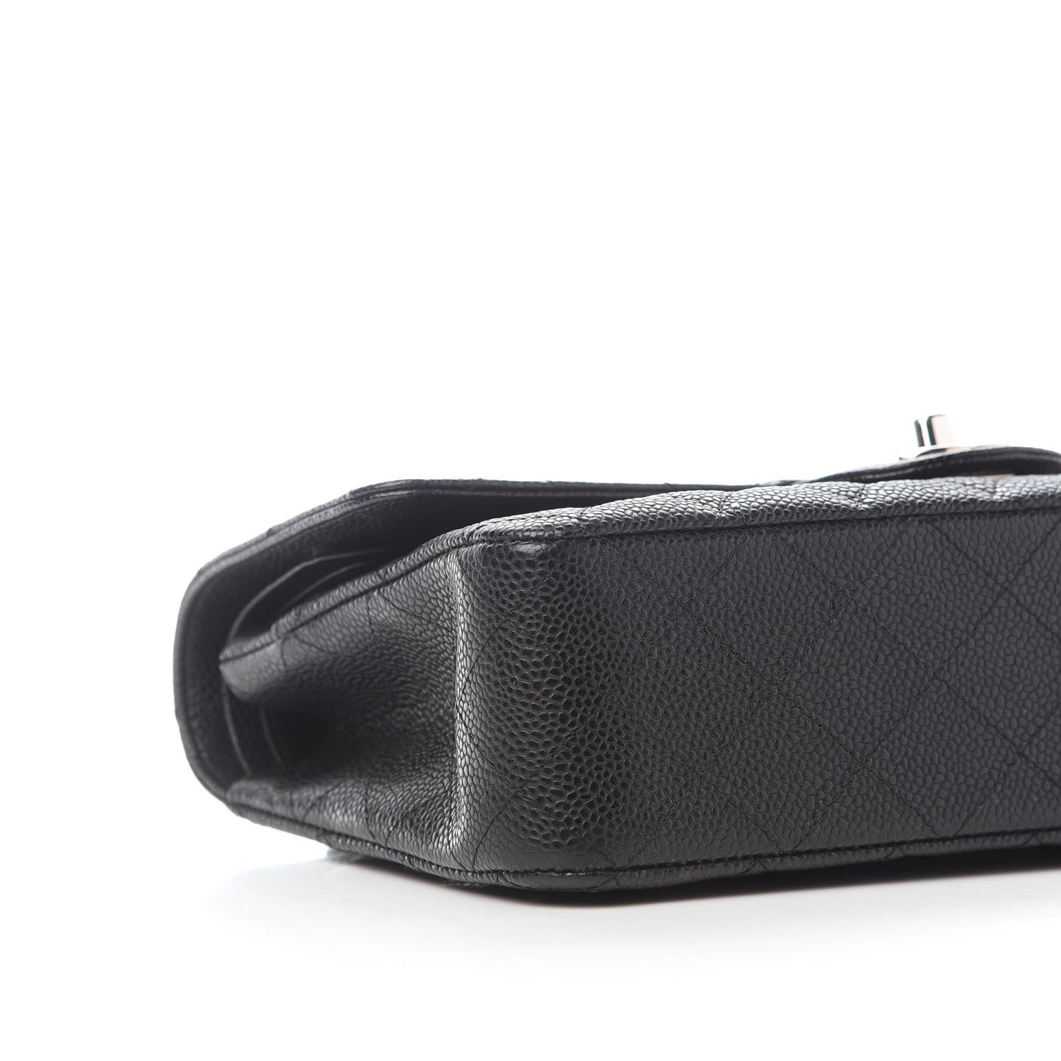 Chanel Caviar Quilted Medium Double Flap Black 8 of 9