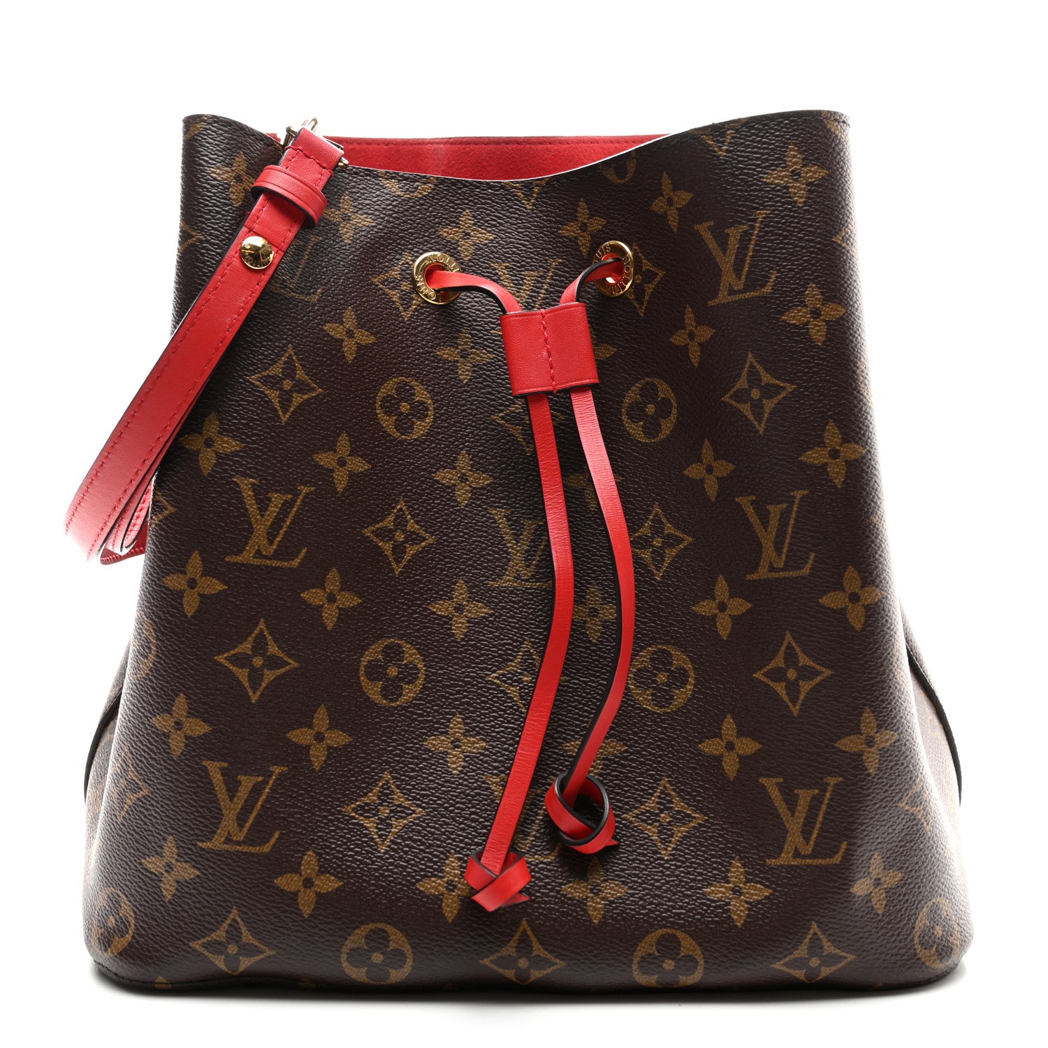 Louis Vuitton Monogram Neonoe MM Coquelicot 1 of 10