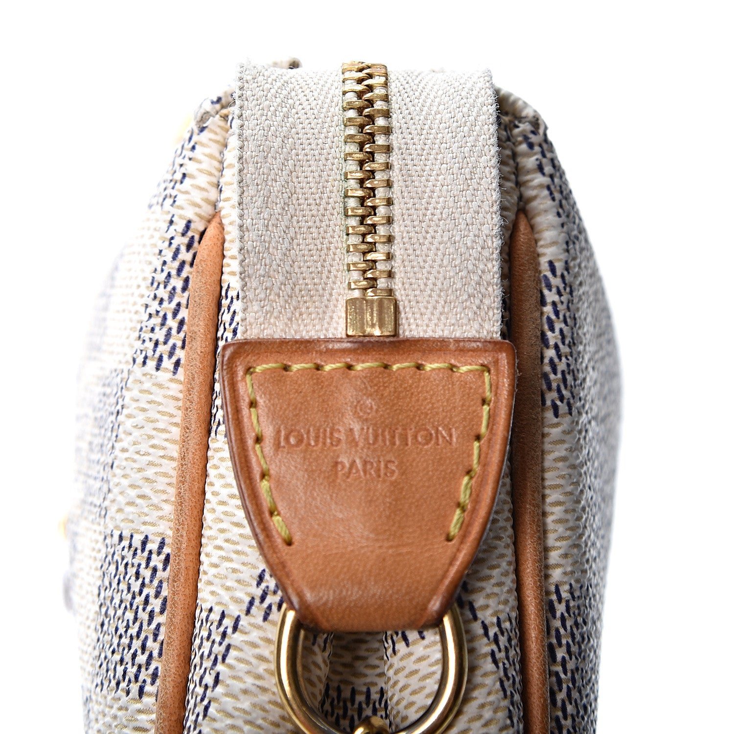 Louis Vuitton Damier Azur Eva Clutch 6 of 9