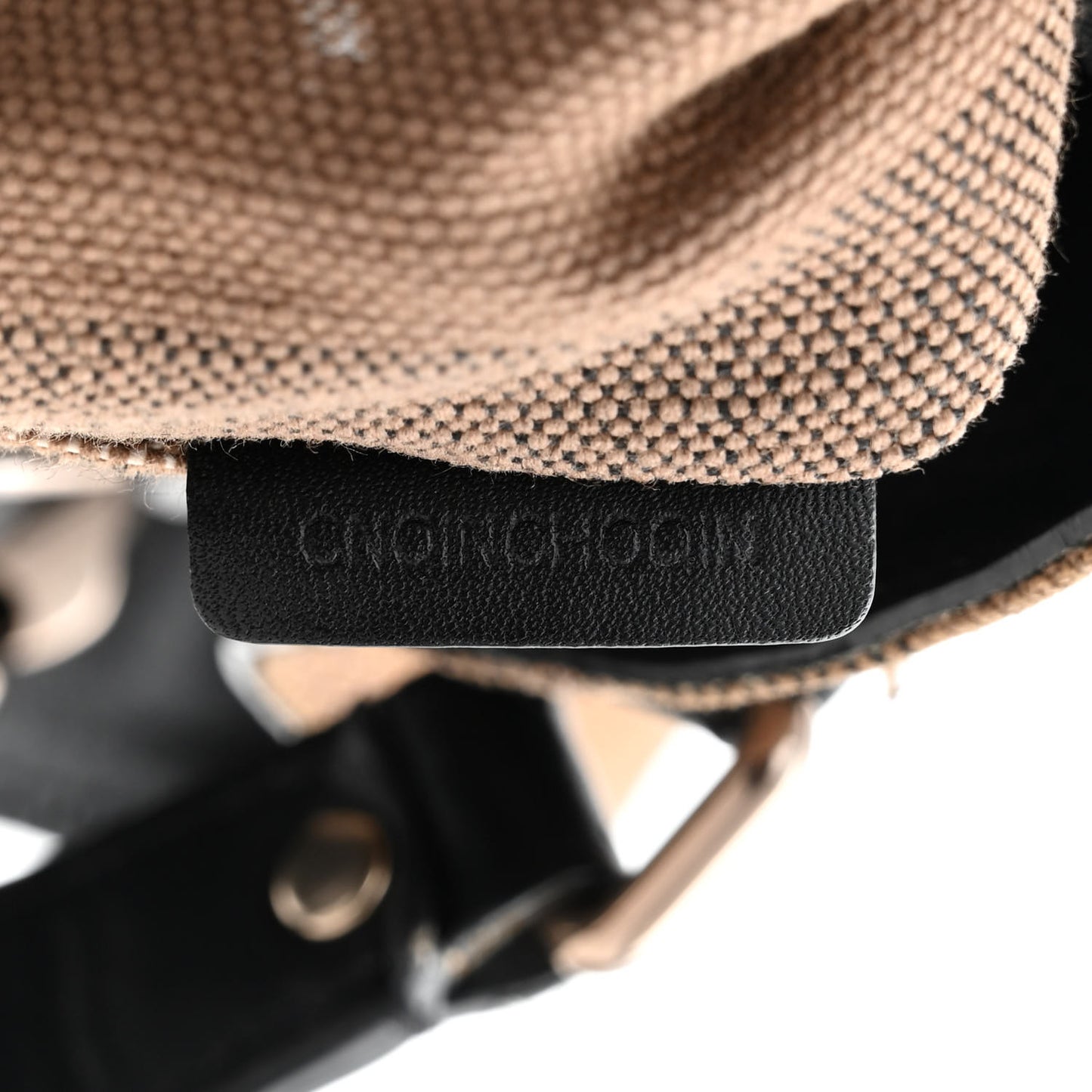 Canvas Mega Check Medium Ashby Hobo Black