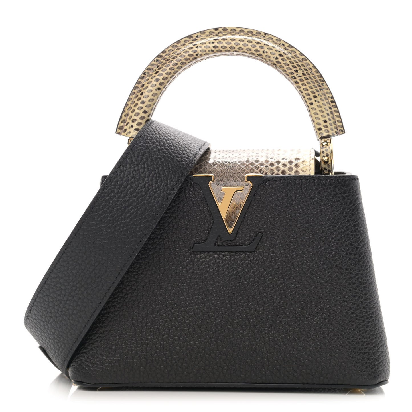 Taurillon Ayers Mini Capucines Black