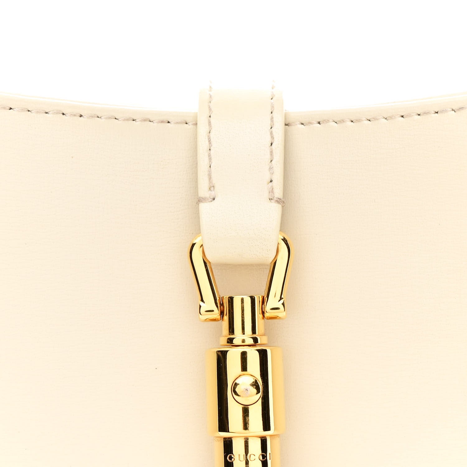 Gucci Boarded Dyana Lux Calfskin Mini Jackie 1961 Hobo Mystic White 8 of 11