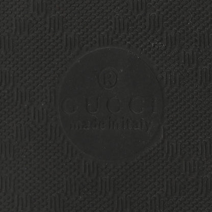 Gucci Rubber Chevron Womens GG Thong Sandals 39 Black 6 of 11