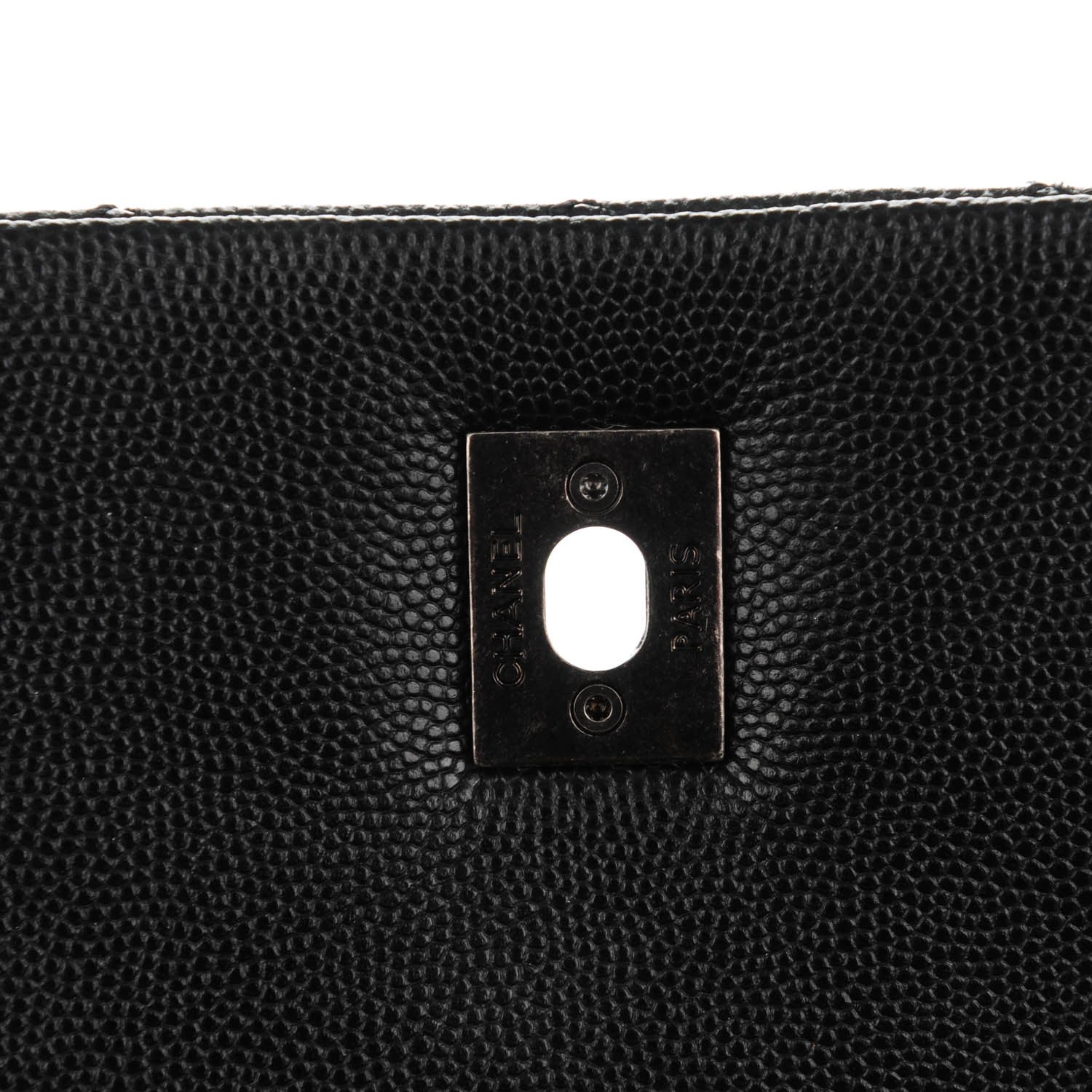 Chanel Caviar Quilted Small Coco Handle Flap Black 6 of 8