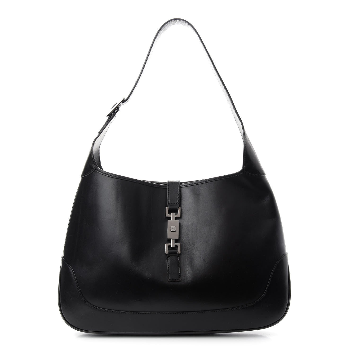 Gucci Calfskin Jackie O Hobo Black 1 of 9