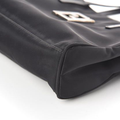 Fendi Nylon Small Tote Black 15 of 15