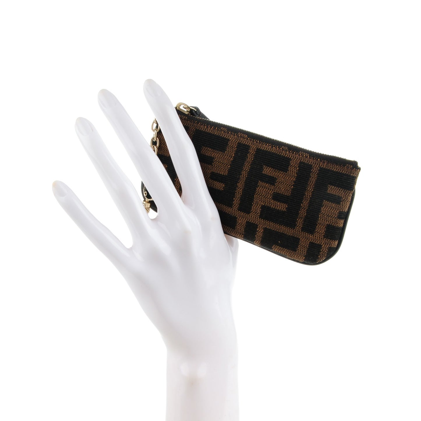 Zucca Coin Pouch Key Case Tobacco