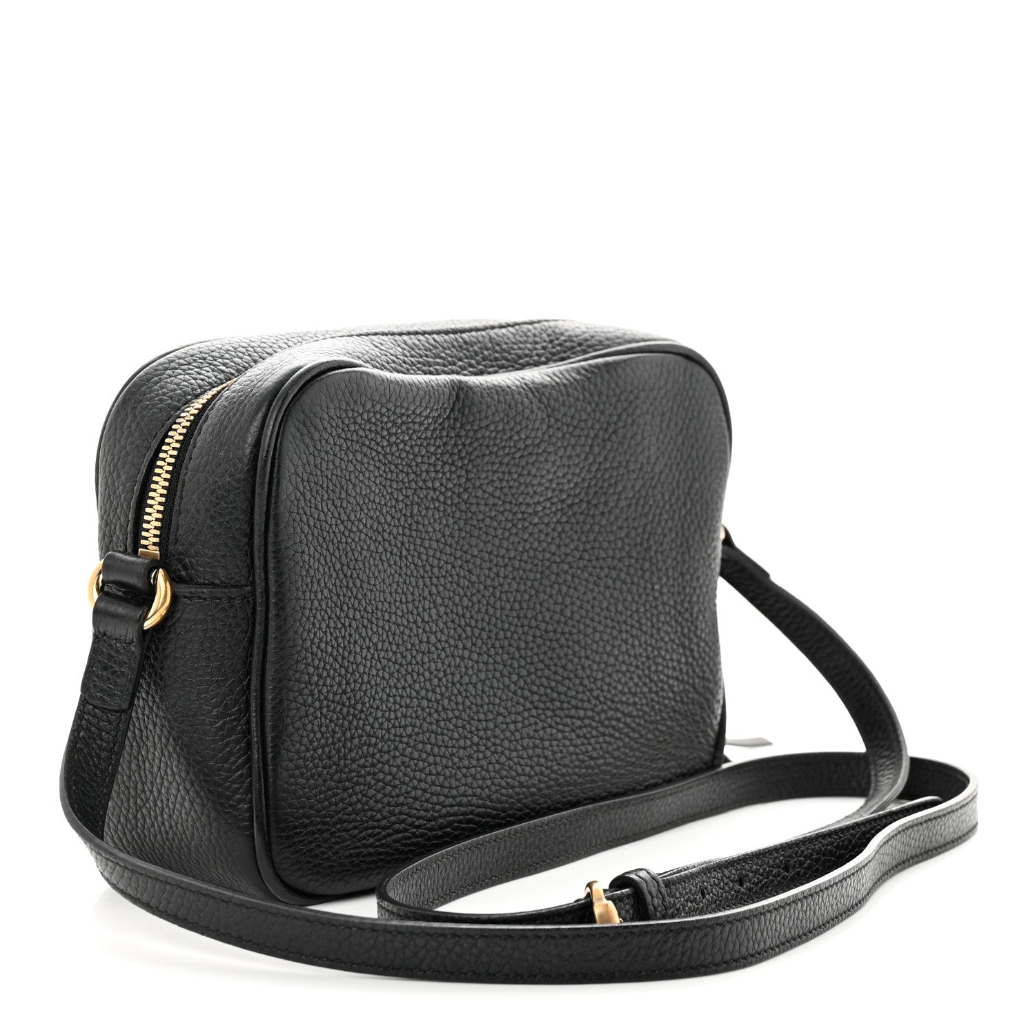 Gucci Pebbled Calfskin Small Soho Disco Bag Black 3 of 10