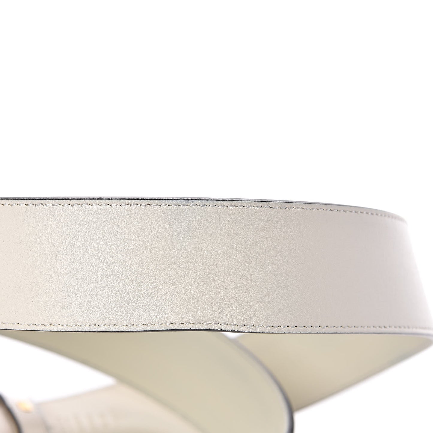 Calfskin Double G 40mm Belt 80 32 Mystic White