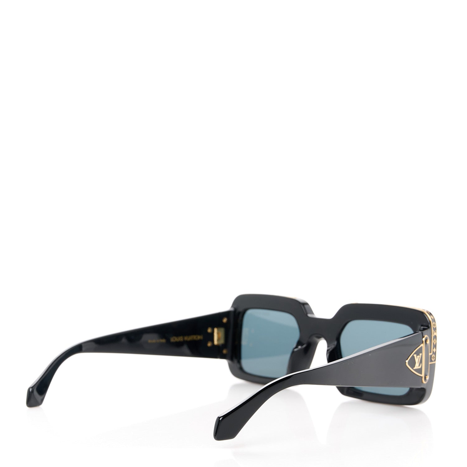 Louis Vuitton X NIGO Acetate 1.1 Zillionaires Sunglasses Z1591W Black 4 of 8