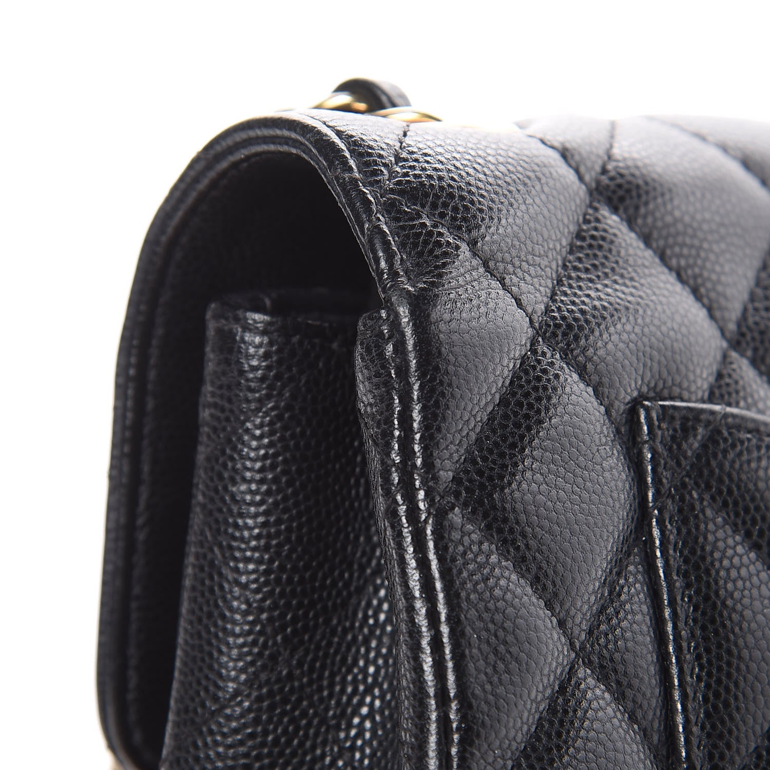 Chanel Caviar Quilted Mini Rectangular Flap Black 12 of 17