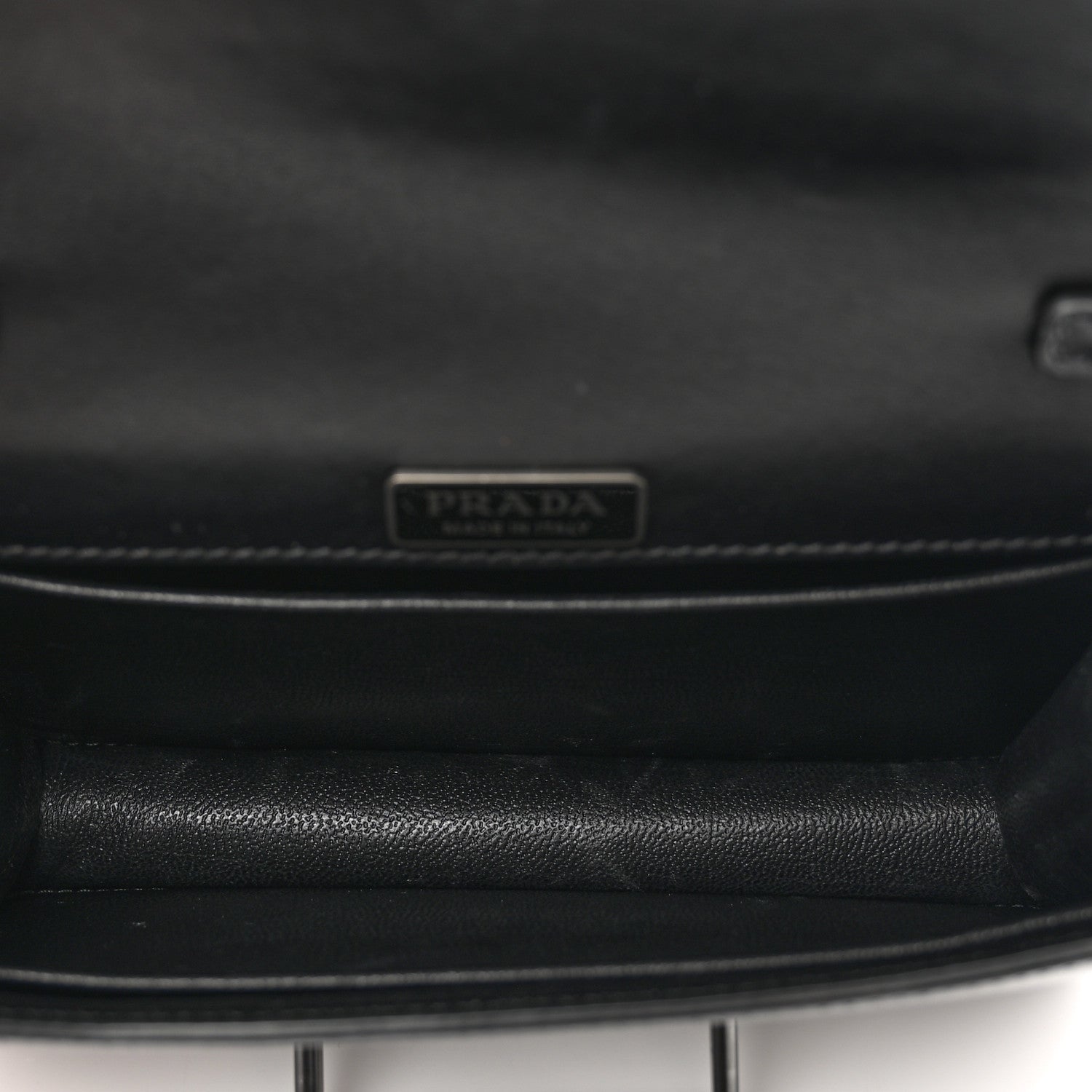 Prada City Calfskin Saffiano Cahier Bag Black 6 of 9
