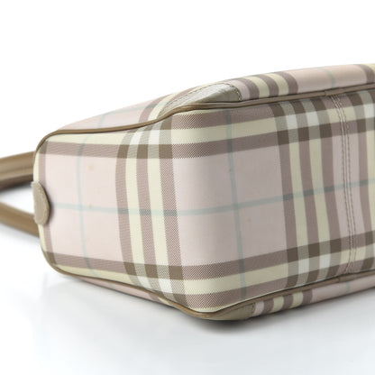 Burberry Candy Check Small Tote Pink 6 of 10