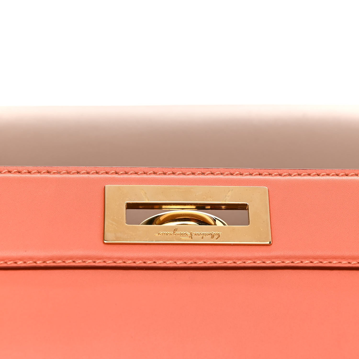 Salvatore Ferragamo Calfskin Large Sofia Shoulder Bag Multicolor 13 of 15