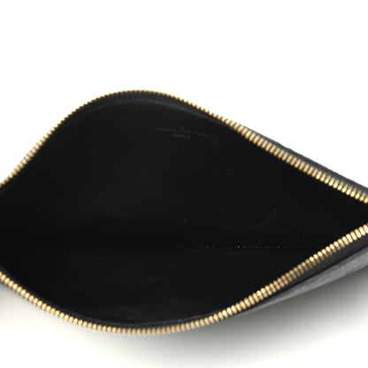 Louis Vuitton Empreinte Felicie Chain Wallet Zippered Insert Black 4 of 7
