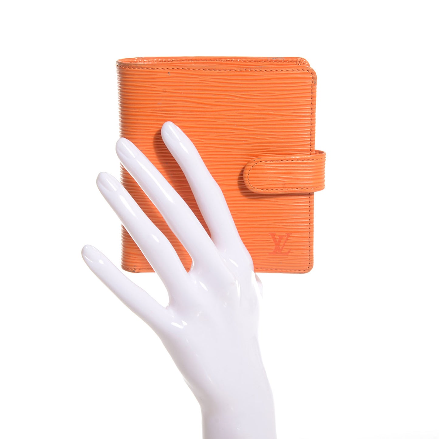 Epi Porte-Billets Compact Wallet Mandarin