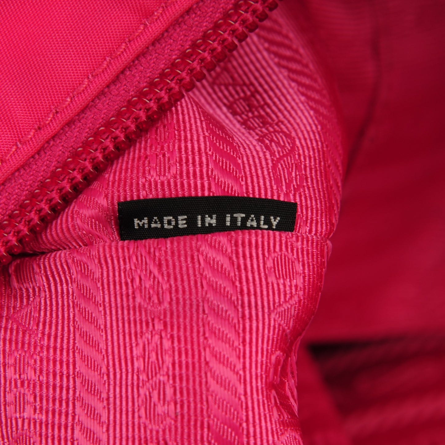 Tessuto Nylon Tote Fuxia