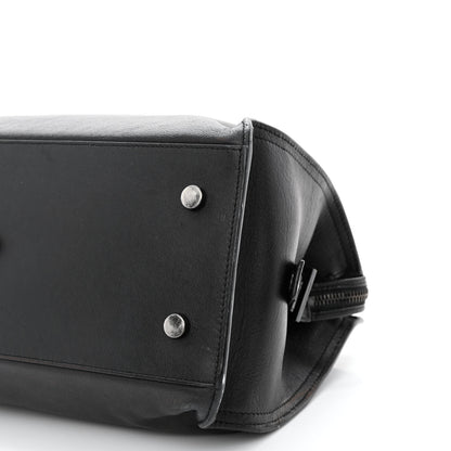 Saint Laurent Calfskin Small Monogram Cabas Black 10 of 17