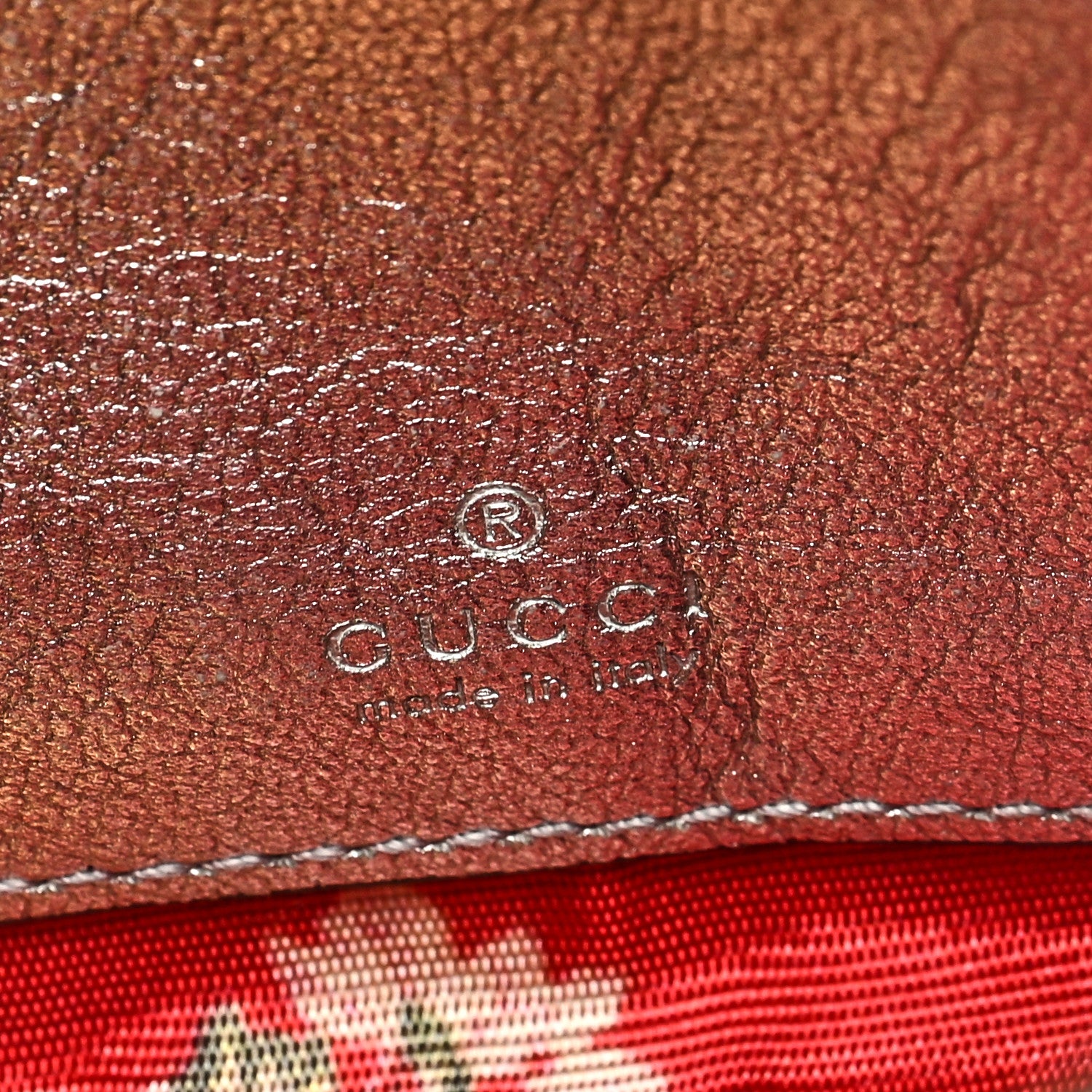 Gucci Laminated Nappa Web Trapuntata Mini GG Shoulder Bag Argento 6 of 8