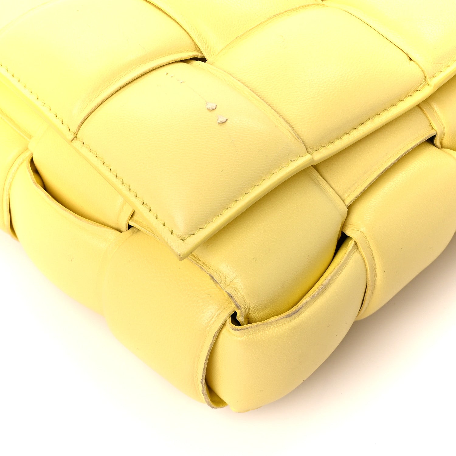 Bottega Veneta Nappa Maxi Intreccio Padded Cassette Crossbody Bag Sherbet 11 of 14