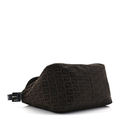Fendi Zucchino Vitello Mama Baguette Black Moro 3 of 7