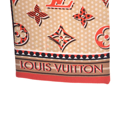 Louis Vuitton Silk Monogram Mondots Bandeau 3 of 5
