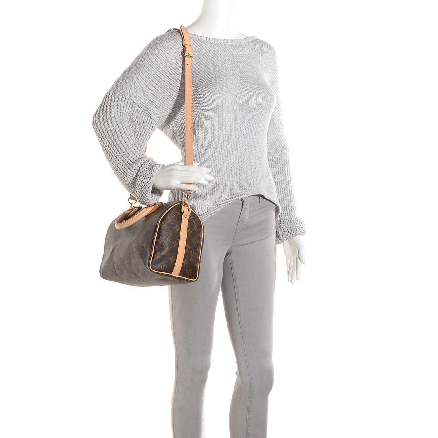 Louis Vuitton Monogram Speedy Bandouliere 25 2 of 10