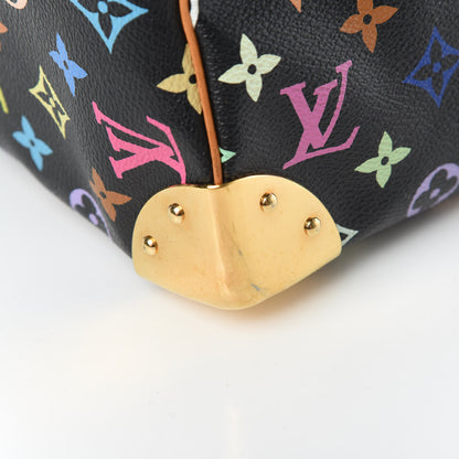 Louis Vuitton Monogram Multicolor Speedy 30 Black 9 of 16