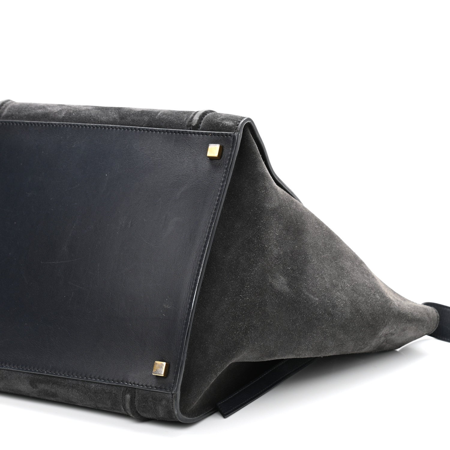 Celine Suede Medium Phantom Luggage Anthracite 9 of 12