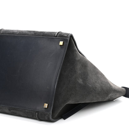 Celine Suede Medium Phantom Luggage Anthracite 9 of 12