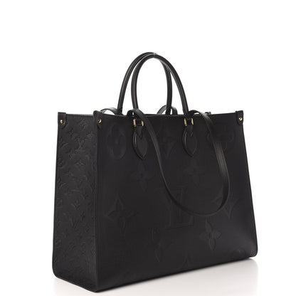 Louis Vuitton Empreinte Monogram Giant Onthego GM Black 4 of 11