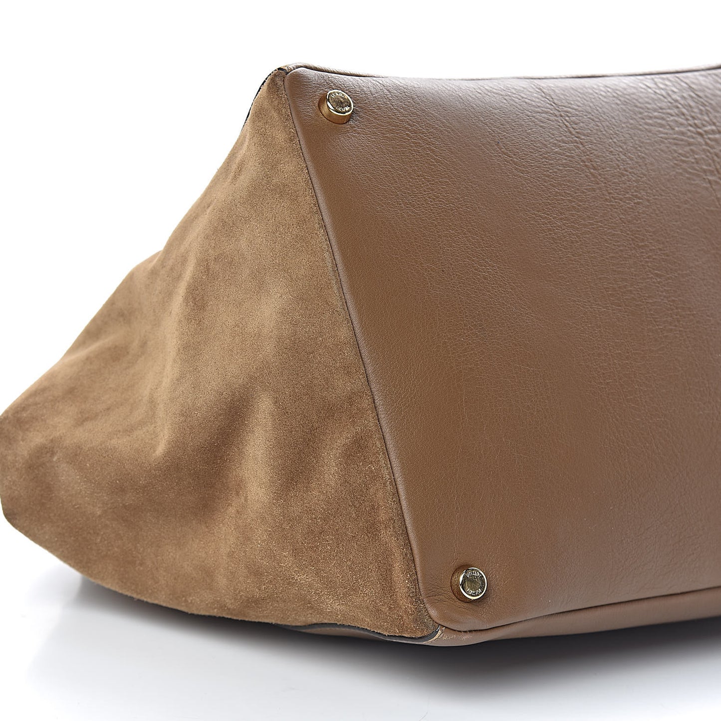 Calfskin Suede Boston Satchel Foresta