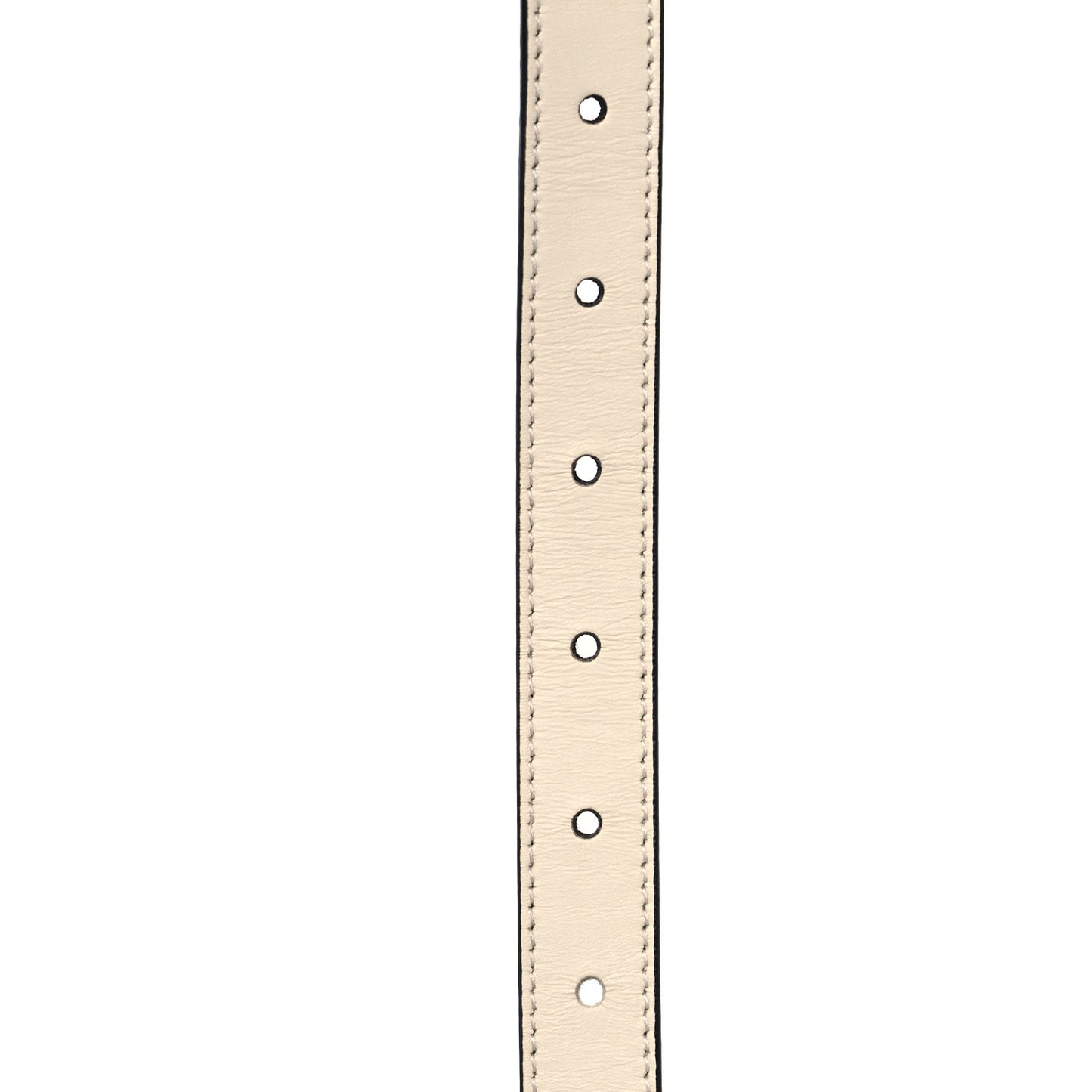 Calfskin Double G 20mm Belt 90 36 Mystic White