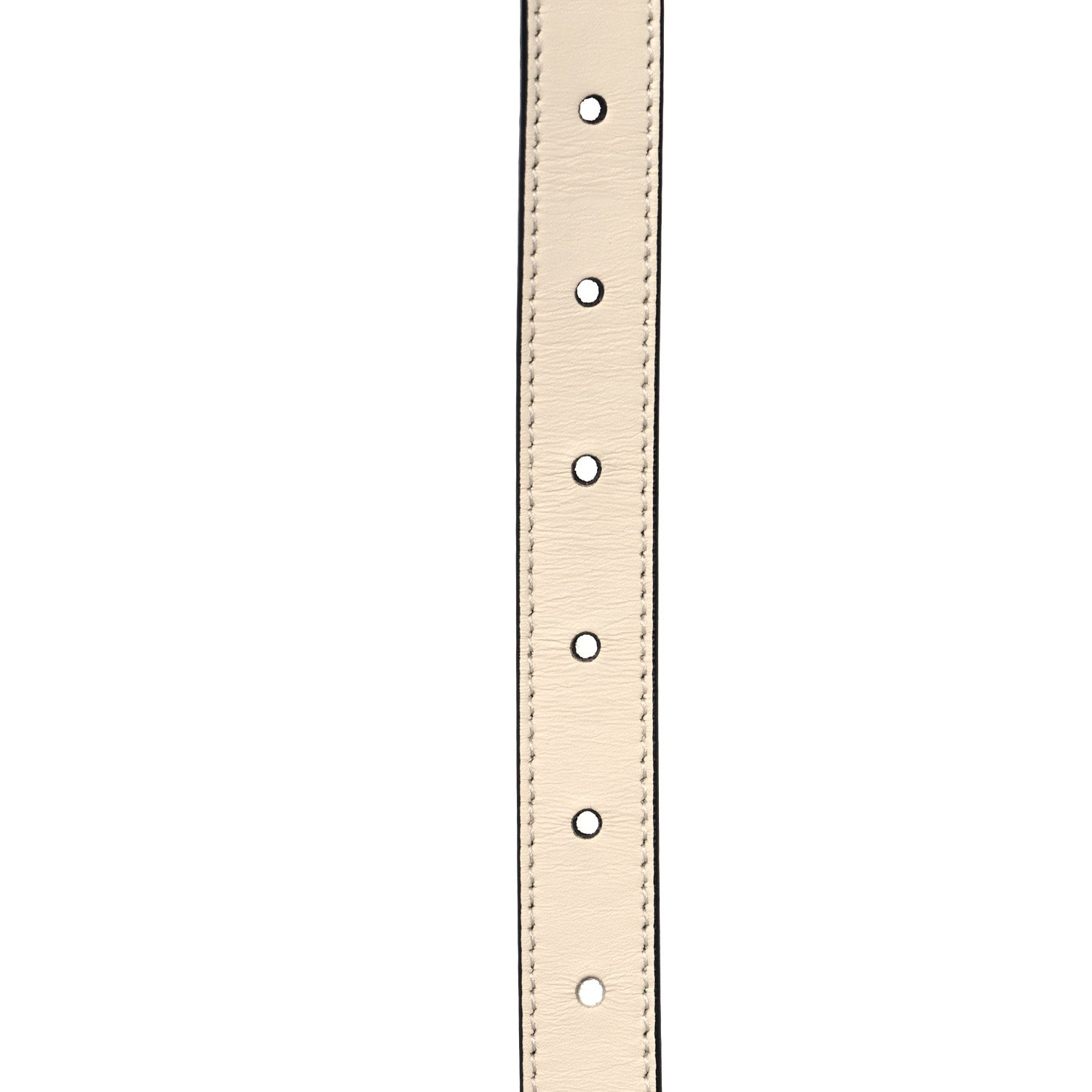 Gucci Calfskin Double G 20mm Belt 90 36 Mystic White 5 of 5
