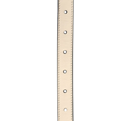 Gucci Calfskin Double G 20mm Belt 90 36 Mystic White 5 of 5