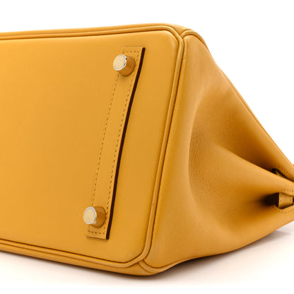 Hermes Swift Birkin 25 Jaune Ambre 9 of 20