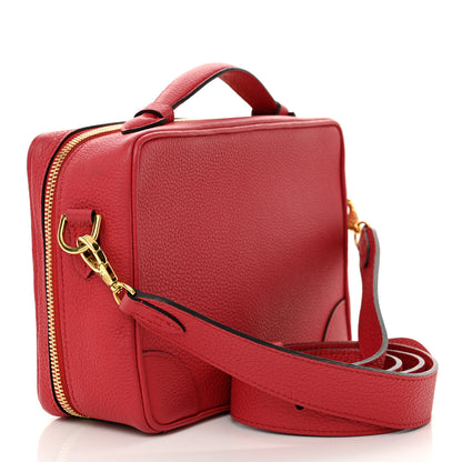 Moynat Taurillon Camera Bag Red 3 of 10
