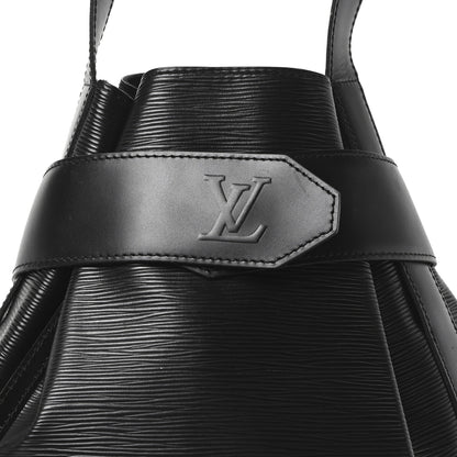 Louis Vuitton Epi Sac D'epaule GM Black 7 of 9