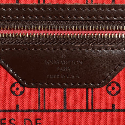 Louis Vuitton Damier Ebene Neverfull MM 6 of 9